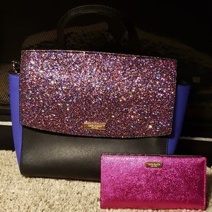 Kate Spade Laurel Way Alisanna Satchel & Bill Fold